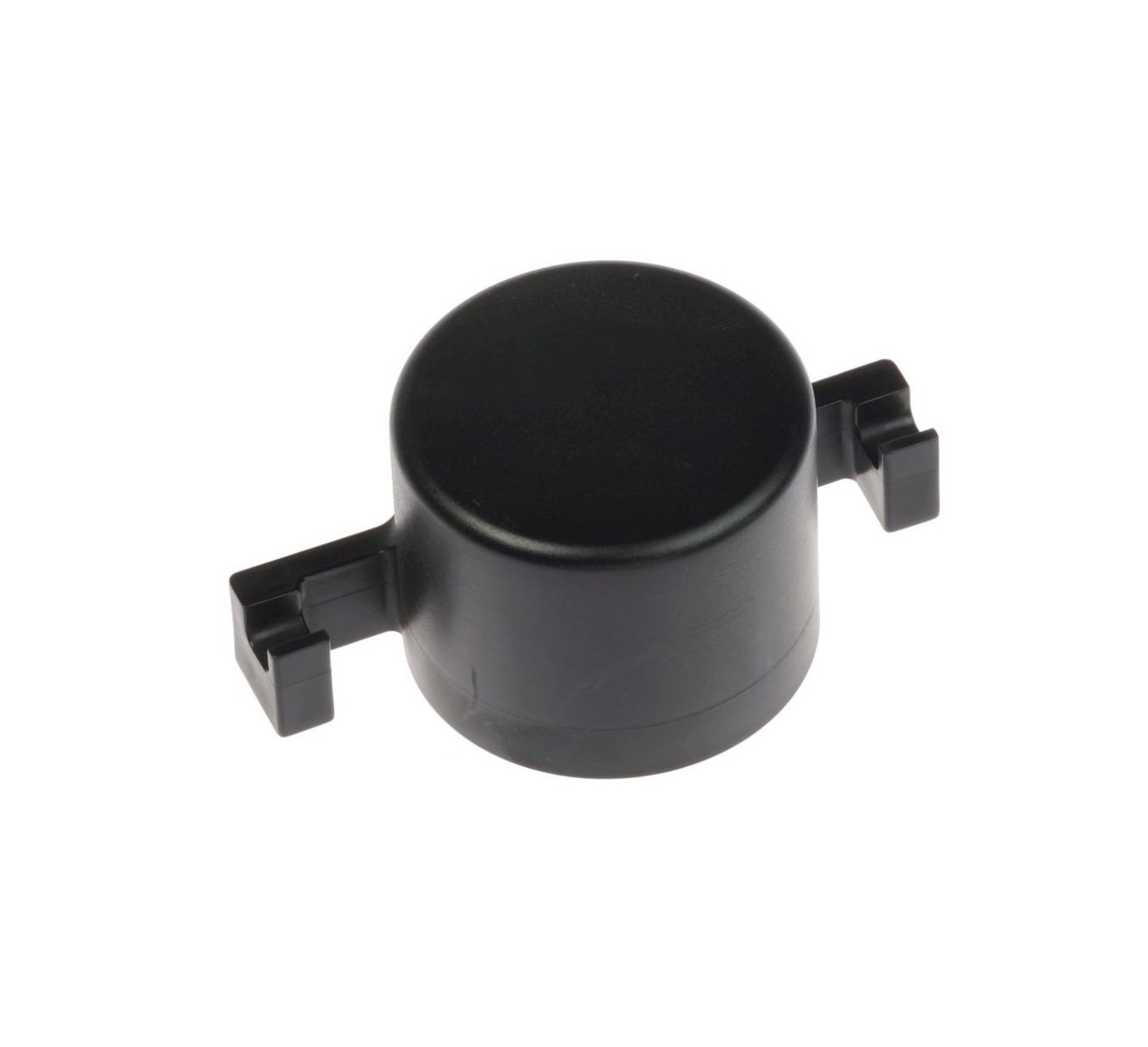 kunststoff pfostenkappe 60mm schwarz nylon mit dsm haken aussen
