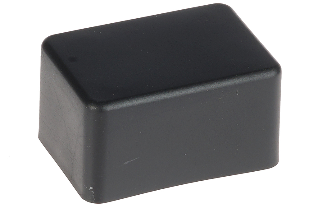 quadratische pfostenkappe schwarz kunststoff aussenmontage