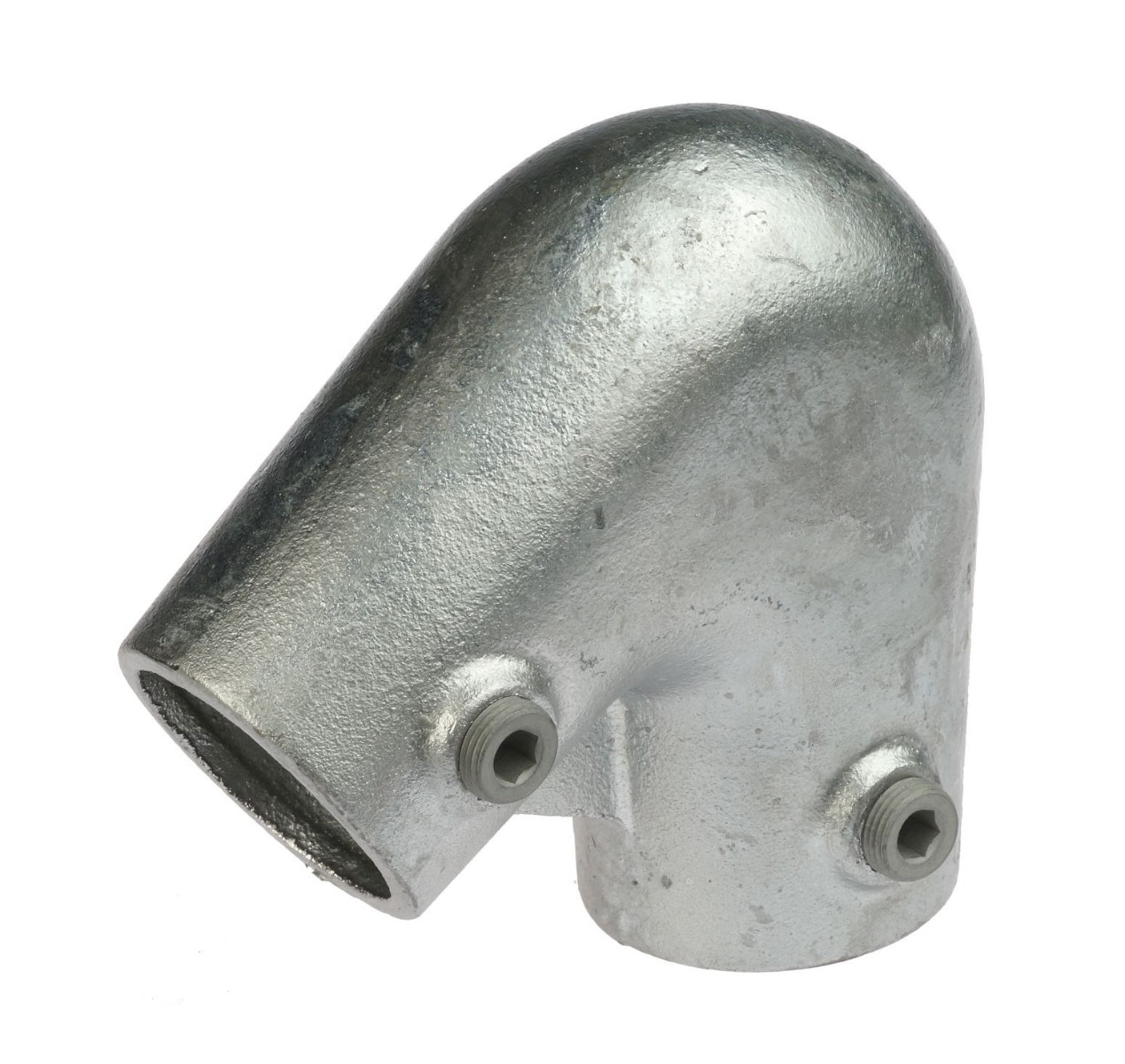 Bogenverbinder G123 (40°–70°) – Temperguss