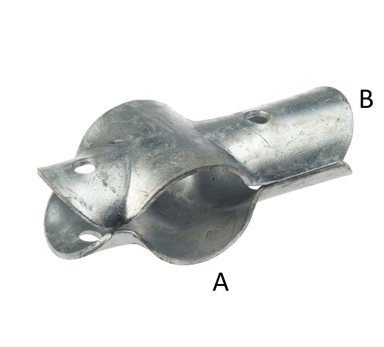 2-teilige T-Schelle mit Klemmlippe