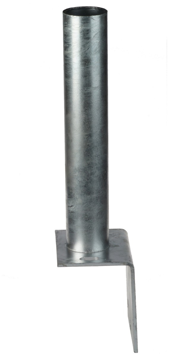 L-Fußplatte für Rundrohr Ø 60 mm