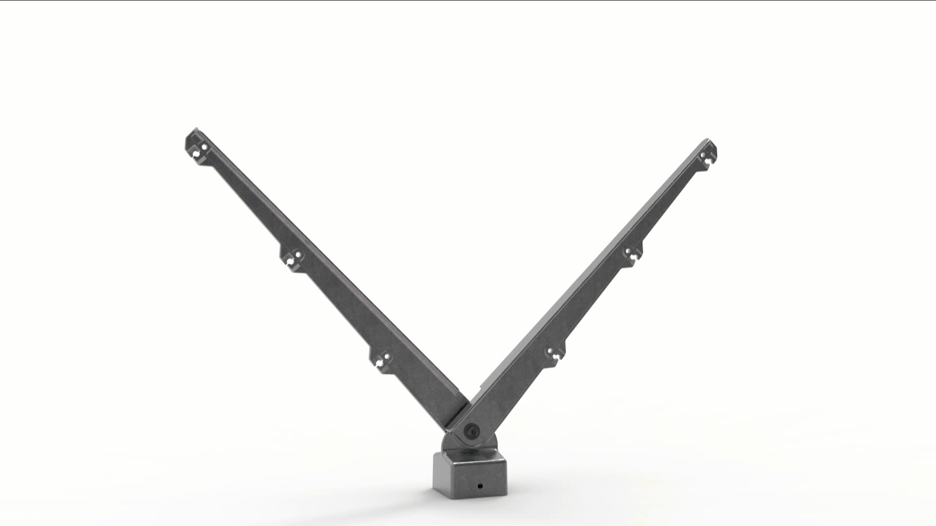 Modularer Stacheldrahtarm Doppel – 5° / 90°