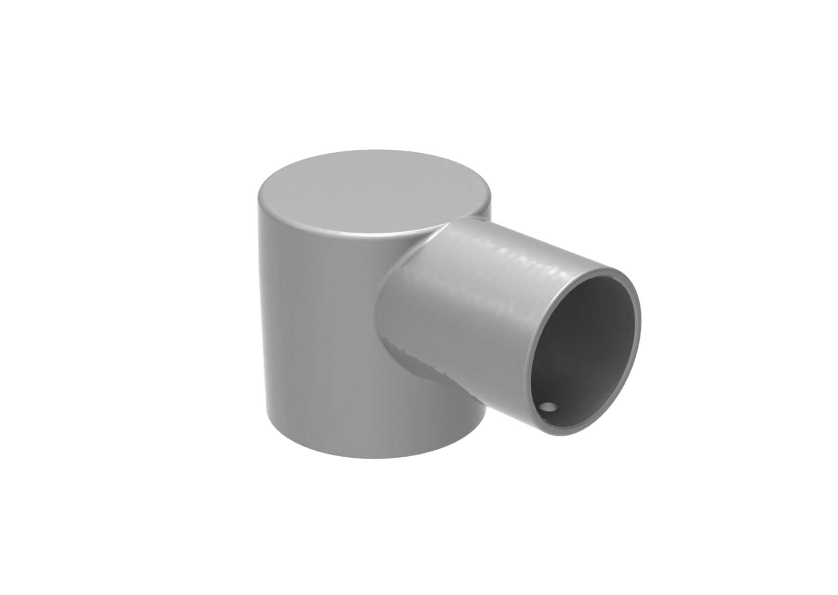 Aluminium-Endstück Ø60 / Ø42