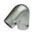 G123 Temperguss Bogenverbinder 40 Grad - 70 Grad (A5), feuerverzinkt