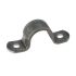 Schelle, Streifen Größe 40 x 6 mm, schwarz