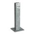 Feuerverzinkte Stahl-Fußplatte für 60 × 40 mm Kastenprofil mit vier Befestigungslöchern. Für Beton, Stein oder Stahl geeignet. Verwendbar im Zaunbau, bei Torpfosten, Außenanlagen und industriellen Konstruktionen. Auch in RAL-Farben erhältlich.