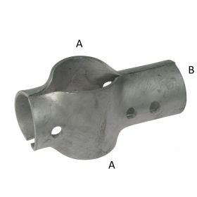 2-teiligen T-clamp schwer, feuerverzinkt