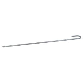 Stahlstift mit Haken ø 10,5 mm, 79 cm lang, feuerverzinkt