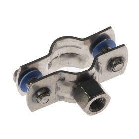 Rohrschelle, M8, Edelstahl 316
