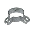 2-teilige Eckschelle, rund, ø 60 mm, feuerverzinkt