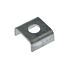 Eine thermisch verzinkte U-Unterlegscheibe für Aufhanghalter Typ 270 aus robustem Metall auf einem neutralen weißen Hintergrund.