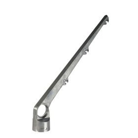 Stacheldrahthalter 3 Drähte 45 Grad Aluminium