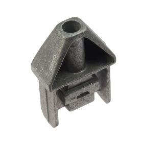Aluminium Sicherheits-Endverbinder für 50 mm Rechteckrohr Querträger