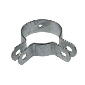2-teilige Eckschelle, rund, ø 60 mm, feuerverzinkt