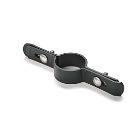 Doppelstabhalterung für gitternmatten O 60 mm Polyamid inklusive Befestigungsmaterialien