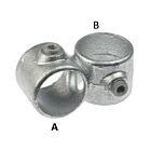 G161 Temperguss Querstück (A28), feuerverzinkt