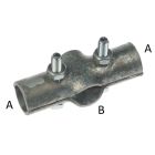 2-teilige Doppel-T-Schelle TJ 226, feuerverzinkt