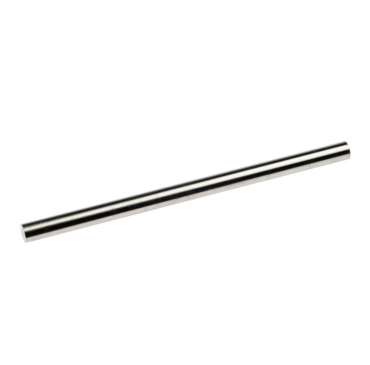 Ein zylindrischer Stift aus rostfreiem Edelstahl 304 mit einem Durchmesser von 10 mm und einer Länge von 180 mm.
